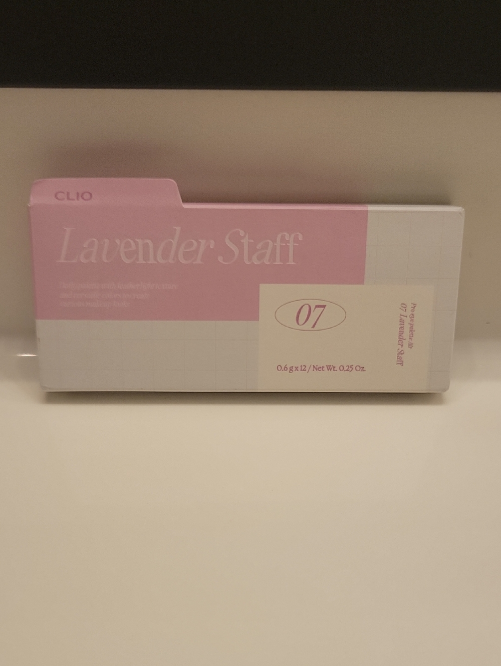 Clio Lavender Staff Eyeshadow Palette 07 - Pink & White